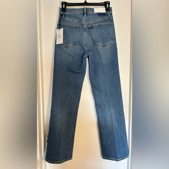 NWT RE/DONE 70s Crop High-Rise Bootcut Jeans 25 - Picture 7 of 13